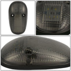 99-02 Dodge Ram 2500/3500 Smoke Housing Blue LED Cab Light
