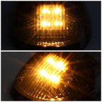 1999-2002 Dodge Ram 2500/3500 Smoke Housing Amber LED Cab Lights