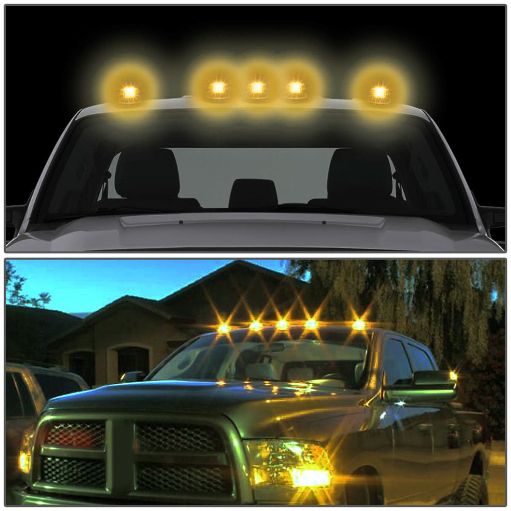 80-96 Ford Super Duty Smoke Housing Amber LED Cab Light