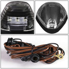 99-15 Ford Super Duty Black Housing White LED Cab Light