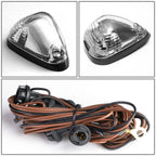 99-15 Ford Super Duty Chrome Housing Blue LED Cab Light