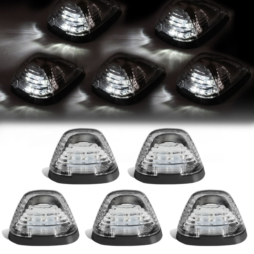 99-15 Ford Super Duty Chrome Housing White LED Cab Light