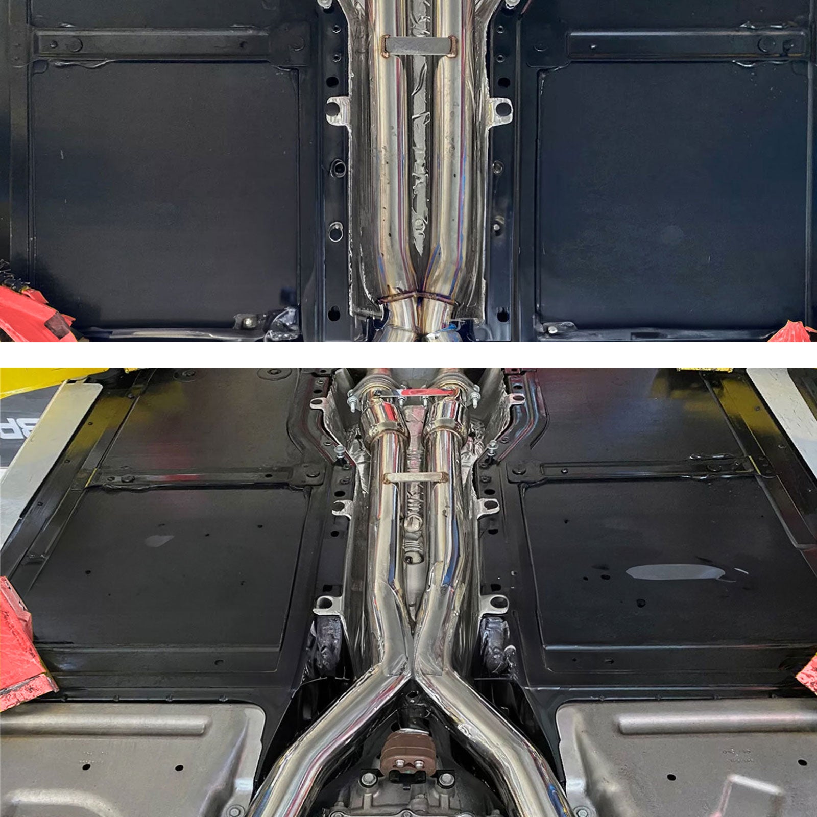 3" Cat Connect Performance X-Pipe Mid Pipe for 14-19 Corvette C7 6.2L V8 - Bull Boost Performance