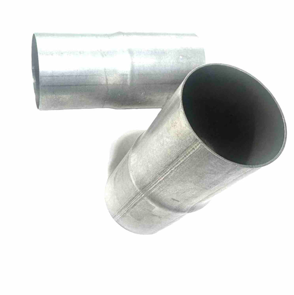 (2) 2 3/4" ID to 2 3/4" OD X 6" Length Stainless Coupler Exhaust Pipe Connector Adapter 304 Stainless Steel by IRL Exhaust