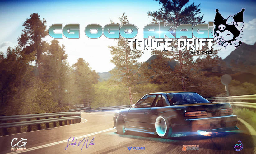 Digital Download - CG OGO Akagi Touge By SLR Speed