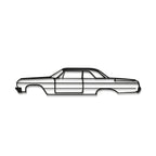 Impala Metal Car Wall Art - MT0993