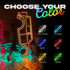 Barber Motosports Park Metal Neon Race Track  - MTN0119