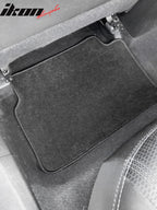 2009-2013 Toyota Corolla Car Mat Black Carpet 4PC Nylon