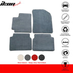 Car Floor Mat for 2009-2013 Toyota Corolla Gray Carpet 4PC Nylon