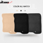 Car Floor Mat for 2005-2010 Nissan Frontier Black Carpet 3PC Nylon