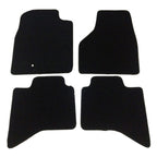 Car Floor Mat for 2009-2012 Dodge Ram Black Carpet 4PC Nylon