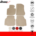 Car Floor Mat for 1992-1998 BMW E36 3 Series Beige Carpet 4PC Nylon