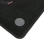 Car Floor Mat for 2003-09 Mercedes-Benz W211 E-Class Black Carpet 4PC