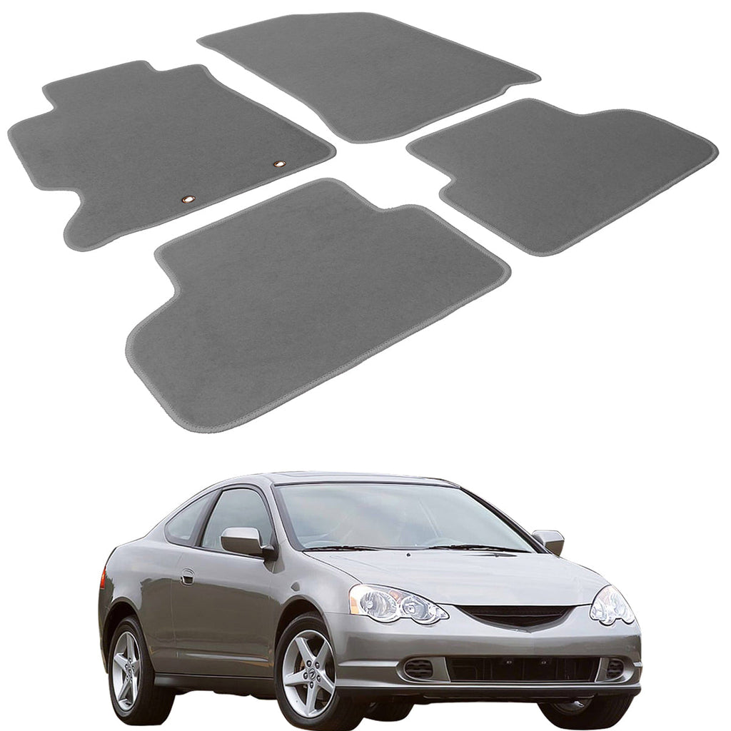 2002-2006 Acura RSX Car Floor Mats Carpet 4PC Nylon