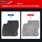 Car Floor Mat for 2011-2015 Ford Focus Gray Carpet 4PC Nylon