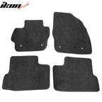 Car Floor Mat for 2010-2013 Mazda 3 Black Carpet 4PC Nylon