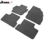 Car Floor Mat for 2010-2013 Mazda 3 Gray Carpet 4PC Nylon