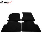 Car Floor Mat for 1996-1998 Acura TL Black Car Front Rear Nylon 4PC