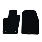 Car Floor Mat for 2011-2025 Dodge Durango Black Carpets Nylon 2PC