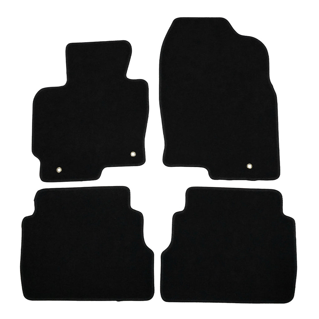 Car Floor Mat for 2013-2016 Mazda CX-5 Black Front Rear  Nylon 4PC