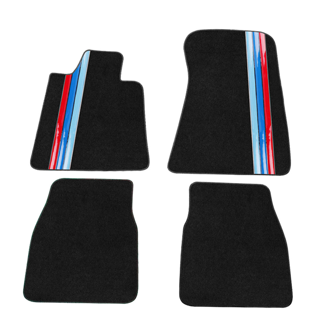 1984-1991 BMW 3 Series Coupe Car Floor Mats Carpet 4PC Nylon