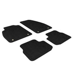 Car Floor Mat for 1998-2003 Chevrolet Malibu Black Nylon 4PC