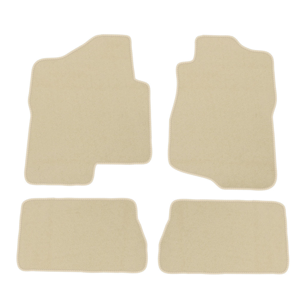 2007-2013 Chevrolet Silverado GMC Sierra Crew Cab Floor Mats 4PC Nylon
