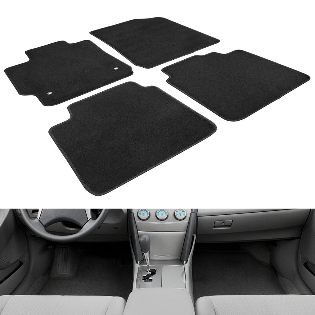 2007-2011 Toyota Camry Car Floor Mats Carpet 4PC Nylon