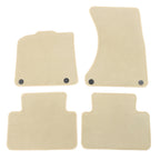 2015-2025 Porsche Macan 4PCS Driver Passenger Floor Mats Nylon