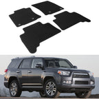 2014-2024 Toyota 4Runner Nylon Car Floor Mats Front Rear Carpets