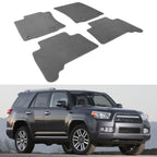 2014-2024 Toyota 4Runner Nylon Car Floor Mats Front Rear Carpets