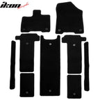 2021-2025 Toyota Sienna Floor Mats Liner Front Rear Carpets 9PC