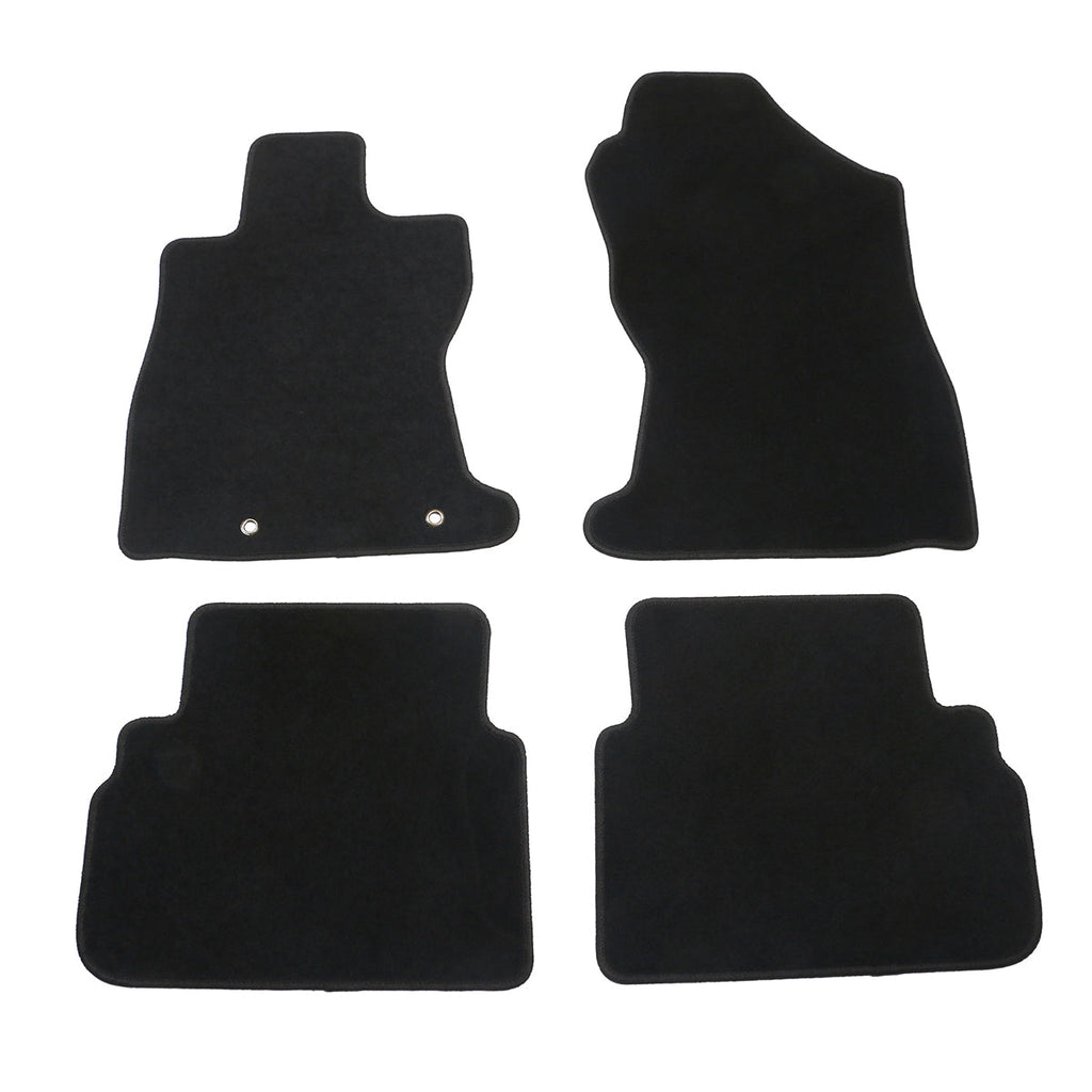 2022-2025 Subaru WRX 4PCS Front Rear Car Floor Mats Carpet Nylon