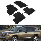 Car Floor Mat for 2007-2016 Jeep Compass/Patriot Black Nylon  Liner