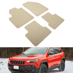 2014-2023 Jeep Cherokee 4DR OE Front Rear Floor Mat Carpet Nylon