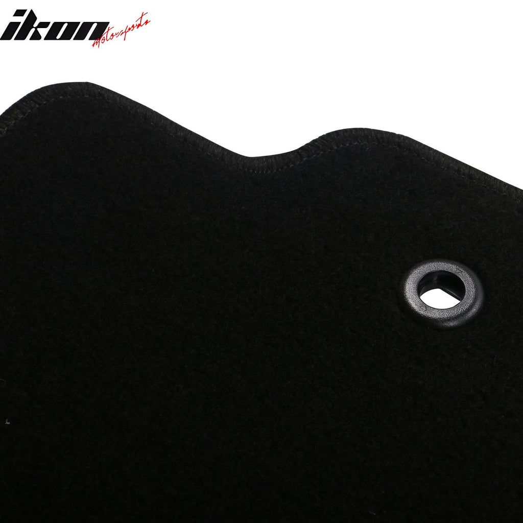 2017-2024 Honda Ridgeline OE Black Front Rear Floor Mat Carpet Nylon