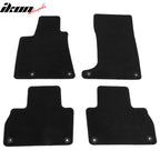 2017-2023 Maserati Levante 4PCS Black Front Floor Mats Carpets Nylon