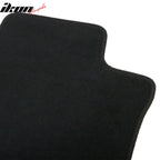 2016-2025 Volvo XC90 PHEV & MHEV Black Floor Mats Nylon 4PCS