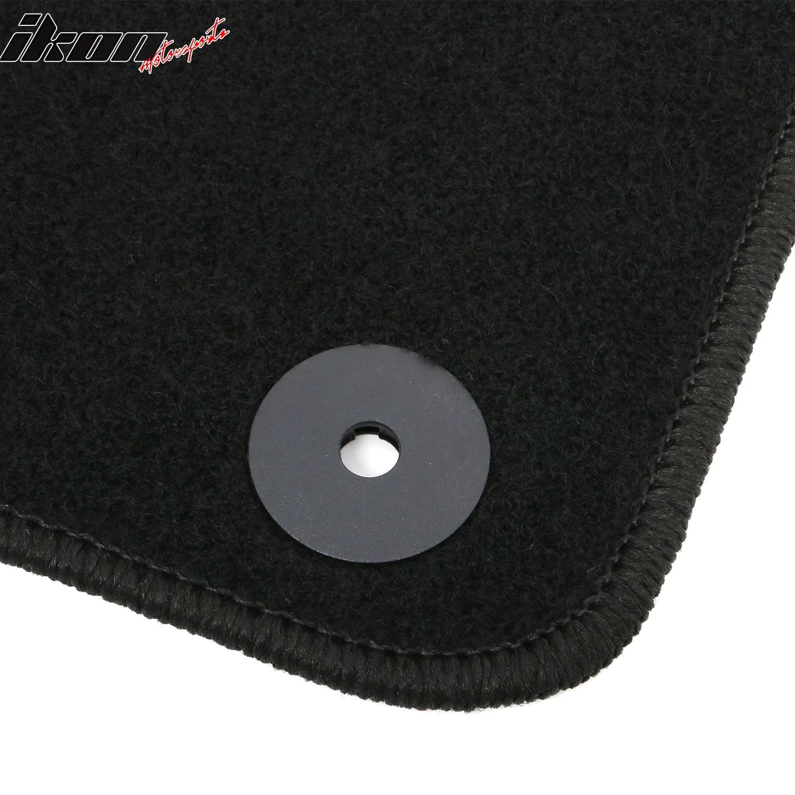 2013-2024 Porsche 718 Cayman & Boxster Black Floor Mats Nylon 2PCS