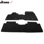 2023-2025 Nissan ARIYA OE Black Front Rear Floor Mats Carpets Nylon