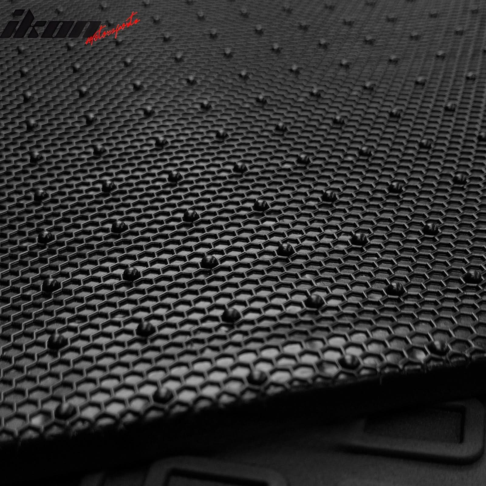 Car Floor Mat for 2018-2024 Nissan Kicks Heavy Duty Black Latex Carpet