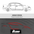 2008-2012 Honda Accord Sedan 4-Door Car Floor Mats Carpet 4PC