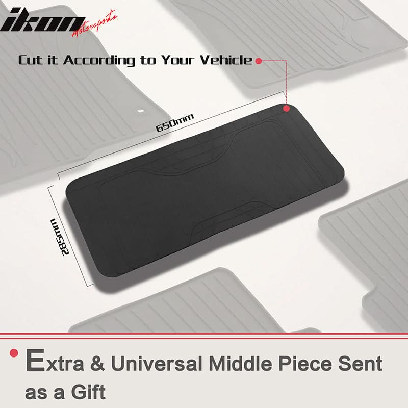 2016-2021 Honda Civic Latex Floor Mats Liner All Weather Carpets