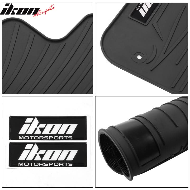 2011-2023 Dodge Charger & Chrysler 300 RWD Front Rear Floor Mats Carpe