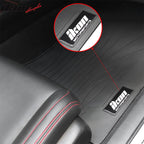 2012-2019 Tesla Model S Latex Floor Mats All Weather Carpet Black