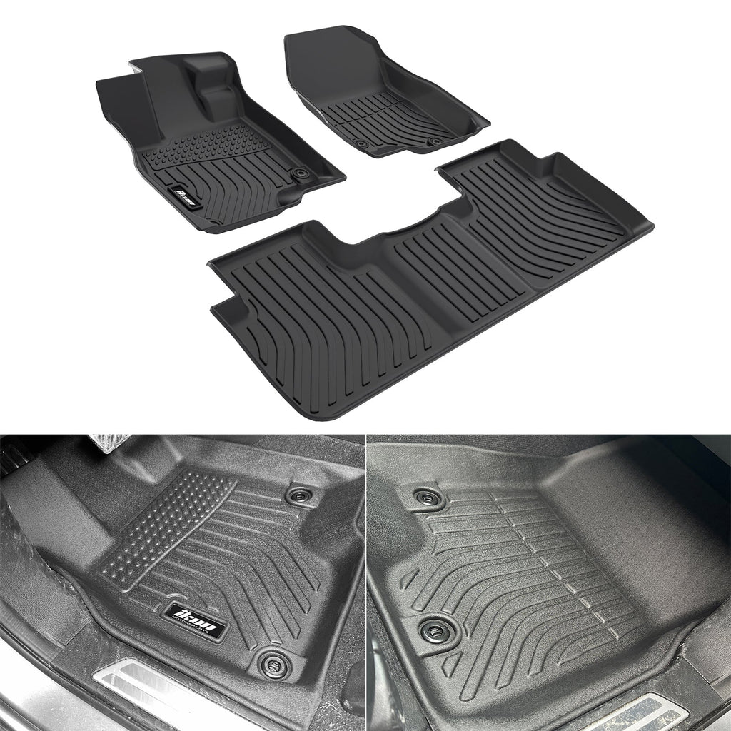 2019-2025 Acura RDX 5-Seat 3D Floor Mats All Weather TEP Carpets 3PCS