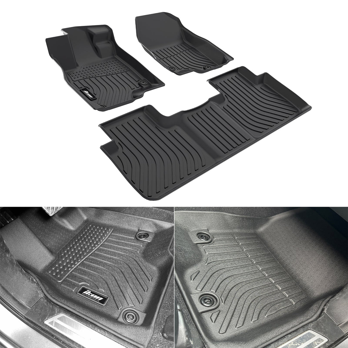 2019-2025 Acura RDX 5-Seat 3D Floor Mats All Weather TEP Carpets 3PCS