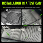 2019-2025 Acura RDX 5-Seat 3D Floor Mats All Weather TEP Carpets 3PCS
