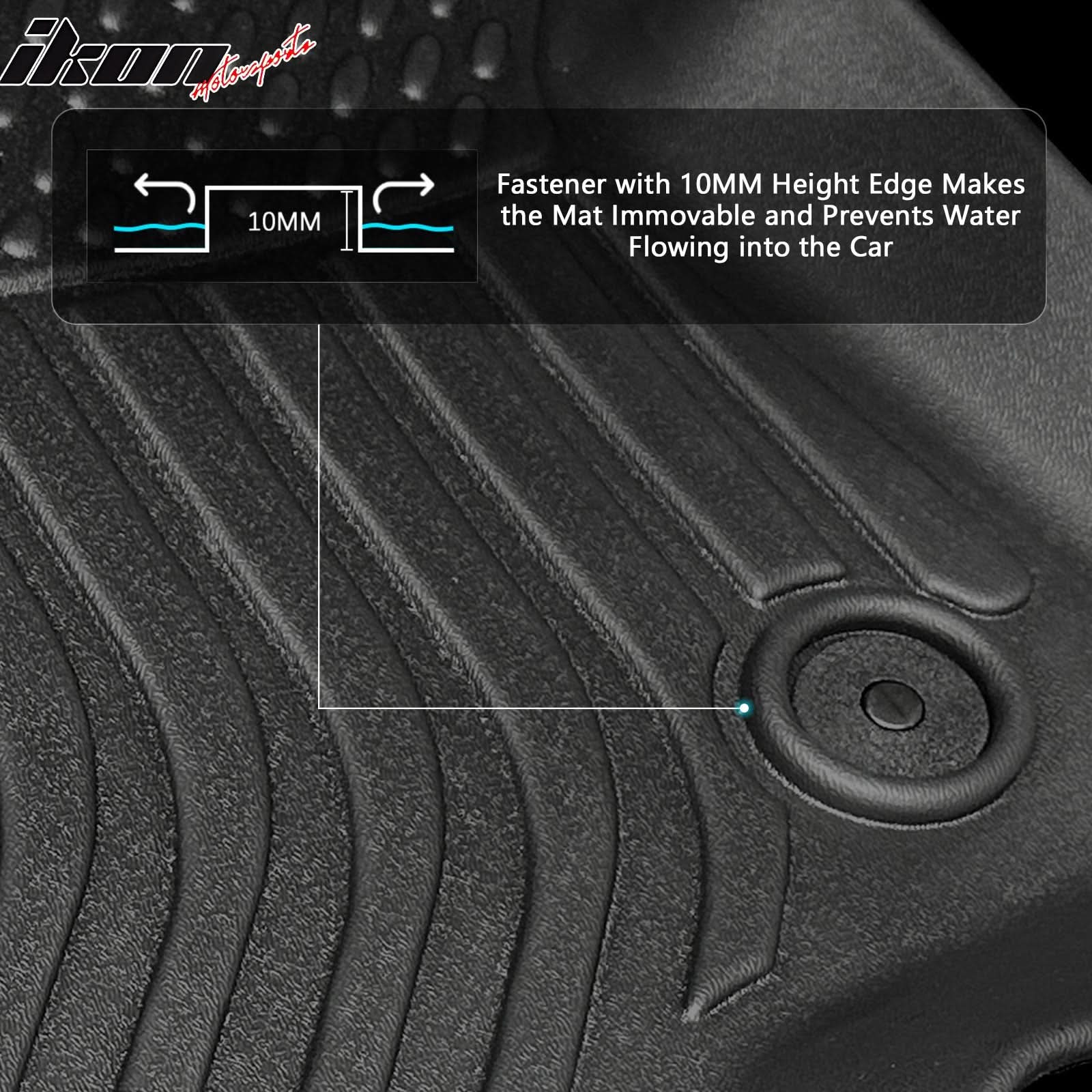 2022-2024 Chevrolet Bolt EUV 3D Floor Mats All Weather TEP Carpets