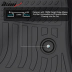 2023-2025 Chevy Colorado/GMC Canyon Floor Mats All Weather TPE Carpets